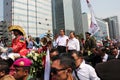 Inauguration of the President and Vice President of Indonesia Joko Widodo and Jusuf Kalla Royalty Free Stock Photo