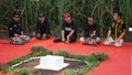 The inauguration and signing of the tetenger harinjing in the niti sowan harinjing ceremony