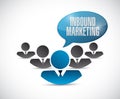 inbound marketing people illustration