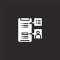 inbox icon. Filled inbox icon for website design and mobile, app development. inbox icon from filled smartphone collection Royalty Free Stock Photo