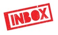 Inbox rubber stamp