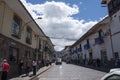 Inca architecture street in Cuzco, Peru. Architecture. ancient.