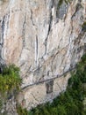 Inca bridge at Machu Picchu