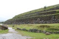 Inca ruins Sacsayhuaman entrance wall