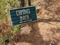 Inca Trail Peru Royalty Free Stock Photo