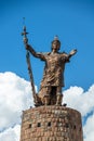 Inca Pachacutec Monument - Cusco, Peru Royalty Free Stock Photo