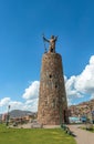 Inca Pachacutec Monument - Cusco, Peru Royalty Free Stock Photo