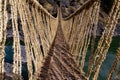 Inca Qeswachaka bridge made of grass Royalty Free Stock Photo