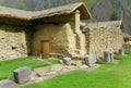 Inca ruin house in Ollantaytambo, Sacred valley of Cusco, Peru Royalty Free Stock Photo