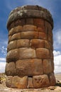 Inca ruins in Cutimbo, Titicaca lake, Peru Royalty Free Stock Photo