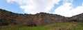 Inca ruins wall in Peru