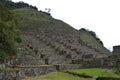 Inca ruins at Winay Wayna on the Inca Trail to Machu Picchu, Peru Royalty Free Stock Photo