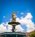 Inca statue cusco Peru