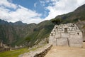 Inca Stone Bricks Construction - Machu Picchu - Peru