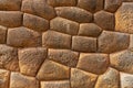 Inca Stonework Perfection in Chinchero, Peru Royalty Free Stock Photo