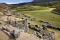 Inca stonework at Sacsayhuaman - Cusco - Peru Royalty Free Stock Photo