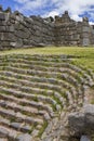 Inca stonework at Sacsayhuaman - Cusco - Peru Royalty Free Stock Photo