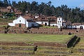 Inca terraces in Chinchero