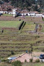 Inca terraces in Chinchero