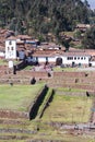 Inca terraces in Chinchero