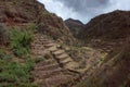 Inca terraces near Pisac