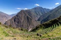 Inca Terraces, Andes Mountains, Peru