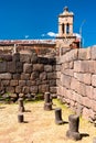 Inca Uyo Fertility Temple in Chucuito, Peru Royalty Free Stock Photo