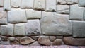 Inca wall in Cuzco Royalty Free Stock Photo