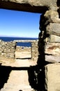 Incan doorway- Bolivia Royalty Free Stock Photo