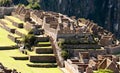 The Incan ruins of Machu Picchu in Peru