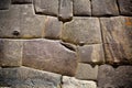 Incan stone wall, Peru Royalty Free Stock Photo