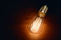 Incandescence classic bulb Royalty Free Stock Photo