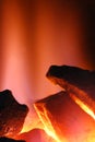 Incandescent coal Royalty Free Stock Photo