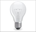 Incandescent electric lamp Royalty Free Stock Photo