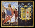 Incas coat of arms, 1545