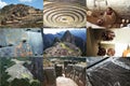 Incas collage Royalty Free Stock Photo