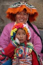 Incas family Royalty Free Stock Photo