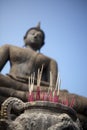 Incense for the Buddha Royalty Free Stock Photo