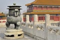 Incense burner Forbidden City Royalty Free Stock Photo