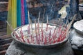 Incense burner at Wat Lokaya Sutharam in Ayuthaya