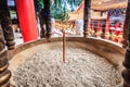 Incense burner of Wenwu Temple Royalty Free Stock Photo