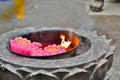 Incense burner. White Horse Temple. Luoyang, Henan. China Royalty Free Stock Photo