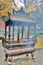 Incense burner. White Horse Temple. Luoyang, Henan. China Royalty Free Stock Photo