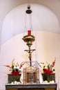 Incense Holder Altar Mission San Luis Obispo de Tolosa California Royalty Free Stock Photo