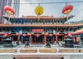 Incense offerings Sik Sik Yuen Wong Tai Sin Temple Kowloon Hong Royalty Free Stock Photo