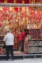 An Incense shop in Hong Kong