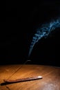 Incense and smoke Royalty Free Stock Photo