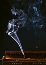 Incense stick aroma with smoke