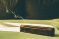 Incense stick. Aromatherapy. Pure relaxation theme Royalty Free Stock Photo