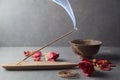 Incense stick. Aromatherapy Royalty Free Stock Photo